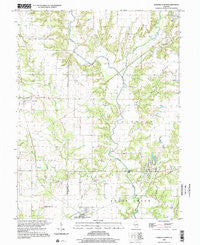 Sorento North Illinois Historical topographic map, 1:24000 scale, 7.5 X 7.5 Minute, Year 1998