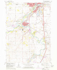 South Beloit Illinois Historical topographic map, 1:24000 scale, 7.5 X 7.5 Minute, Year 1971