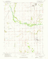 South Pekin Illinois Historical topographic map, 1:24000 scale, 7.5 X 7.5 Minute, Year 1971