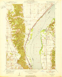 Spring Bay Illinois Historical topographic map, 1:24000 scale, 7.5 X 7.5 Minute, Year 1950