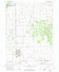 St. Anne Illinois Historical topographic map, 1:24000 scale, 7.5 X 7.5 Minute, Year 1964