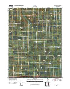 Stavanger Illinois Historical topographic map, 1:24000 scale, 7.5 X 7.5 Minute, Year 2012