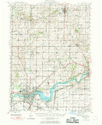 Sterling Illinois Historical topographic map, 1:62500 scale, 15 X 15 Minute, Year 1946