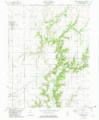 Stewardson East Illinois Historical topographic map, 1:24000 scale, 7.5 X 7.5 Minute, Year 1981