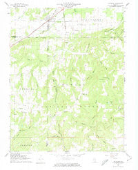 Stonefort Illinois Historical topographic map, 1:24000 scale, 7.5 X 7.5 Minute, Year 1961