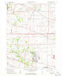 Streamwood Illinois Historical topographic map, 1:24000 scale, 7.5 X 7.5 Minute, Year 1961