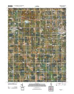 Sumner Illinois Historical topographic map, 1:24000 scale, 7.5 X 7.5 Minute, Year 2012