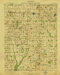 Sumner Illinois Historical topographic map, 1:62500 scale, 15 X 15 Minute, Year 1913