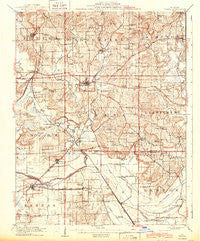 Vienna Illinois Historical topographic map, 1:62500 scale, 15 X 15 Minute, Year 1918