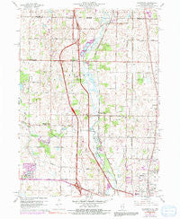 Wadsworth Illinois Historical topographic map, 1:24000 scale, 7.5 X 7.5 Minute, Year 1960
