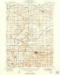 Walnut Illinois Historical topographic map, 1:62500 scale, 15 X 15 Minute, Year 1949