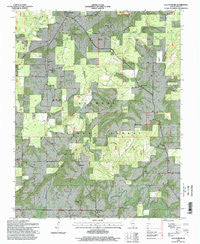 Waltersburg Illinois Historical topographic map, 1:24000 scale, 7.5 X 7.5 Minute, Year 1996