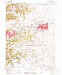 Washington Illinois Historical topographic map, 1:24000 scale, 7.5 X 7.5 Minute, Year 1970