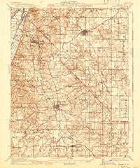 Waterloo Illinois Historical topographic map, 1:62500 scale, 15 X 15 Minute, Year 1913