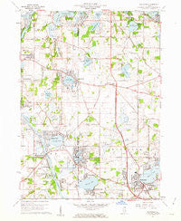 Wauconda Illinois Historical topographic map, 1:24000 scale, 7.5 X 7.5 Minute, Year 1960