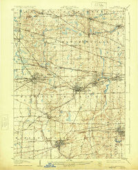 Weaton Illinois Historical topographic map, 1:62500 scale, 15 X 15 Minute, Year 1908