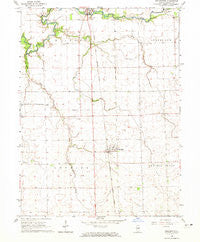 Wellington Illinois Historical topographic map, 1:24000 scale, 7.5 X 7.5 Minute, Year 1964