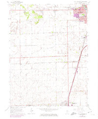 West Kankakee Illinois Historical topographic map, 1:24000 scale, 7.5 X 7.5 Minute, Year 1964