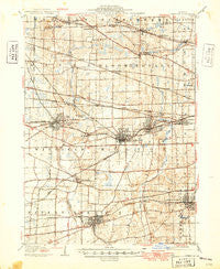 Wheaton Illinois Historical topographic map, 1:62500 scale, 15 X 15 Minute, Year 1908