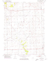 Yorkville SE Illinois Historical topographic map, 1:24000 scale, 7.5 X 7.5 Minute, Year 1953