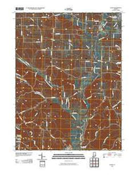 Alpine Indiana Historical topographic map, 1:24000 scale, 7.5 X 7.5 Minute, Year 2010