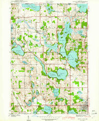 Angola West Indiana Historical topographic map, 1:24000 scale, 7.5 X 7.5 Minute, Year 1941