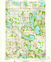 Angola West Indiana Historical topographic map, 1:24000 scale, 7.5 X 7.5 Minute, Year 1941