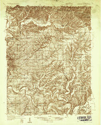 Bedford Indiana Historical topographic map, 1:48000 scale, 15 X 15 Minute, Year 1934