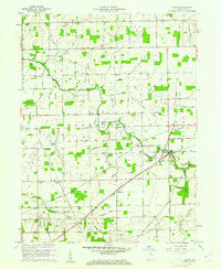 Blaine Indiana Historical topographic map, 1:24000 scale, 7.5 X 7.5 Minute, Year 1960