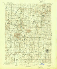 Boonville Indiana Historical topographic map, 1:62500 scale, 15 X 15 Minute, Year 1902