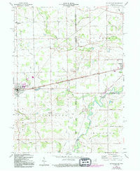 Butler East Indiana Historical topographic map, 1:24000 scale, 7.5 X 7.5 Minute, Year 1958
