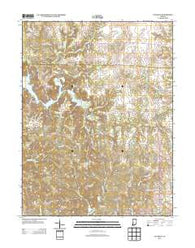 Cataract Indiana Historical topographic map, 1:24000 scale, 7.5 X 7.5 Minute, Year 2013