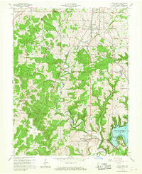 Clear Creek Indiana Historical topographic map, 1:24000 scale, 7.5 X 7.5 Minute, Year 1965