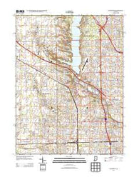 Clermont Indiana Historical topographic map, 1:24000 scale, 7.5 X 7.5 Minute, Year 2013