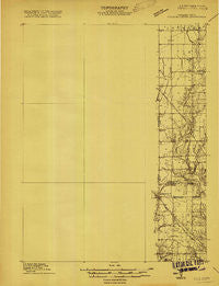 College Corner Ohio Historical topographic map, 1:48000 scale, 15 X 15 Minute, Year 1915