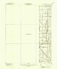 College Corner Ohio Historical topographic map, 1:62500 scale, 15 X 15 Minute, Year 1918