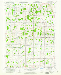 Cosmos Ohio Historical topographic map, 1:24000 scale, 7.5 X 7.5 Minute, Year 1960