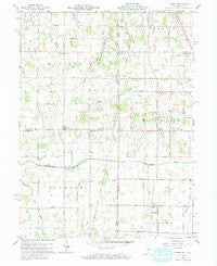 Cosmos Ohio Historical topographic map, 1:24000 scale, 7.5 X 7.5 Minute, Year 1960