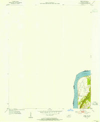 Derby Indiana Historical topographic map, 1:24000 scale, 7.5 X 7.5 Minute, Year 1954