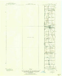 Fort Recovery Ohio Historical topographic map, 1:62500 scale, 15 X 15 Minute, Year 1915