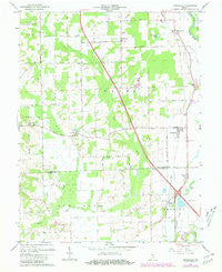 Jonesville Indiana Historical topographic map, 1:24000 scale, 7.5 X 7.5 Minute, Year 1962