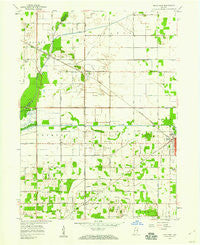 Knox West Indiana Historical topographic map, 1:24000 scale, 7.5 X 7.5 Minute, Year 1957