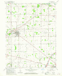 Lapel Indiana Historical topographic map, 1:24000 scale, 7.5 X 7.5 Minute, Year 1967