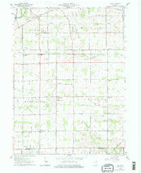 Laud Indiana Historical topographic map, 1:24000 scale, 7.5 X 7.5 Minute, Year 1961