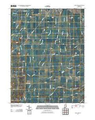 Lewis Creek Indiana Historical topographic map, 1:24000 scale, 7.5 X 7.5 Minute, Year 2010