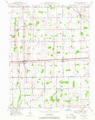 Lewisville Indiana Historical topographic map, 1:24000 scale, 7.5 X 7.5 Minute, Year 1948