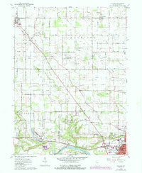Lucerne Indiana Historical topographic map, 1:24000 scale, 7.5 X 7.5 Minute, Year 1960