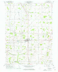 Lynn Indiana Historical topographic map, 1:24000 scale, 7.5 X 7.5 Minute, Year 1960