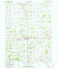 Lynn Indiana Historical topographic map, 1:24000 scale, 7.5 X 7.5 Minute, Year 1960