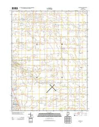 Miami Indiana Historical topographic map, 1:24000 scale, 7.5 X 7.5 Minute, Year 2013